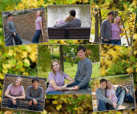 Engagement Collages